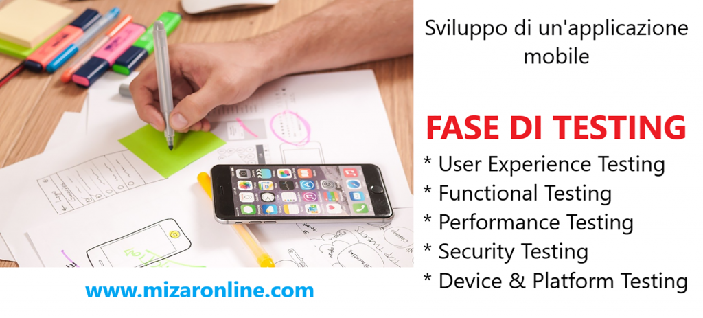test applicazione